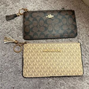 Michael Kors and Coach wallet set